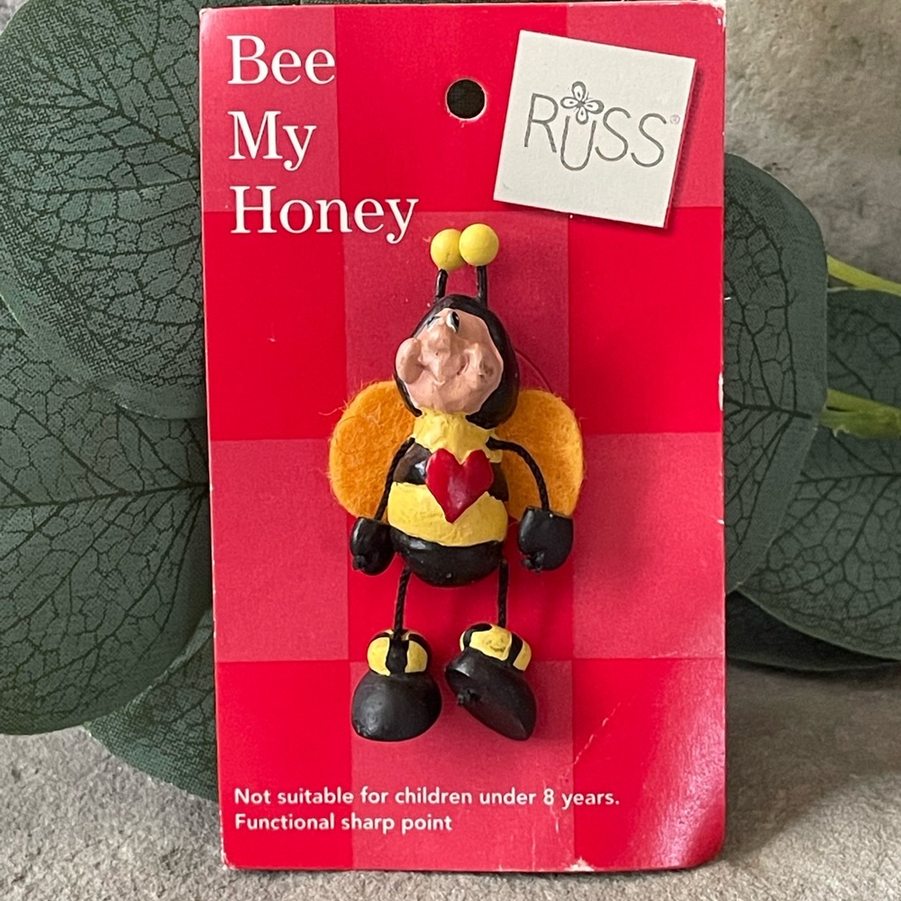 Russ “Bee my honey” pin